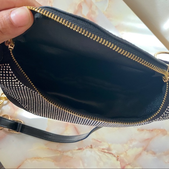 Black Rhinestone Fanny Pack - Picture 6 of 11